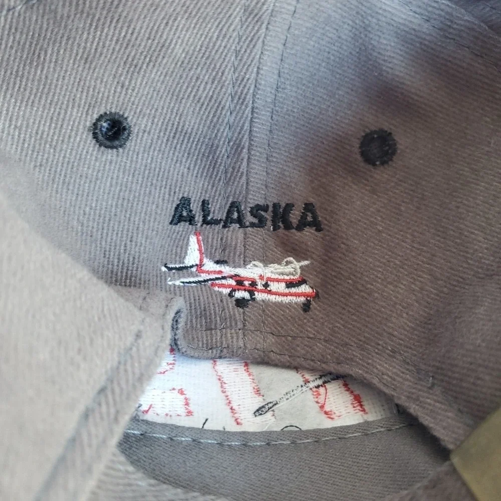 VTG Alaska Aviation Hat Artic Transportation Services Airline Cap ATS OTTO